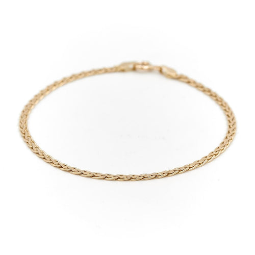 Bracelet Bracelet Maille haricot Or jaune 58 Facettes 1637053CN