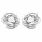 Boucles d'oreilles Boucles d'oreilles Or Gris et Diamants 58 Facettes 36000388