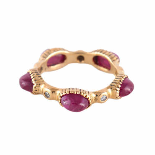 Bague BAGUE VINTAGE CARTIER OR & RUBIS 58 Facettes BO/220041 RIV