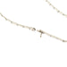 Collier Guidetti | Collier semi-rigide en or blanc avec diamants taille brillant 58 Facettes G3231