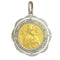 Pendentif Médaille Art déco diamants et perles 58 Facettes 23191-0416