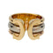 Bague 47 Bague Cartier, "C de Cartier", trois ors. 58 Facettes 31302