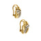 Boucles d'oreilles Boucles d'oreilles 2 ors diamants 58 Facettes 34051