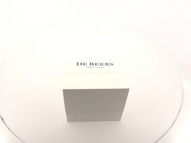 Bague 53 bague DE BEERS solitaire caress platine diamants 0.44ct 58 Facettes 255724