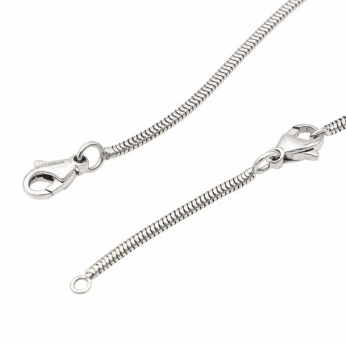 Collier Boucheron Collier Maille souple Or blanc 58 Facettes 2462951CN