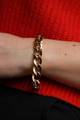 Bracelet Bracelet Maille gourmette Or jaune 58 Facettes 2041073CN
