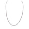 Collier Chaine Bulgari, or blanc. 58 Facettes 32818D