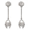 Boucles d'oreilles Boucles d'oreilles Or blanc Diamant 58 Facettes 2259247CN