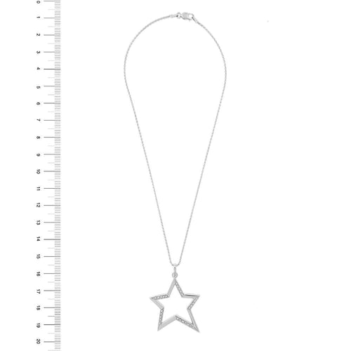 Collier Collier pendentif Etoile diamants 58 Facettes 28831