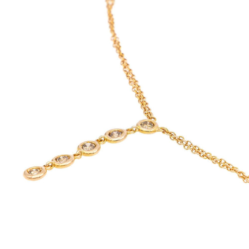 Collier Collier Or rose Diamant 58 Facettes 2328946CN