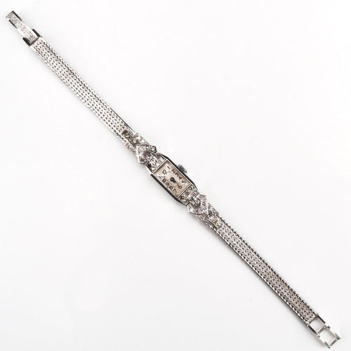 Montre Montre femme or blanc diamants 58 Facettes 20-208