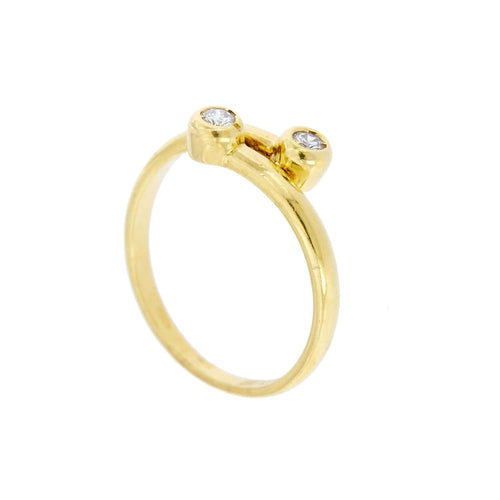 Bague 56 Bague Toi et Moi diamants 58 Facettes 16534