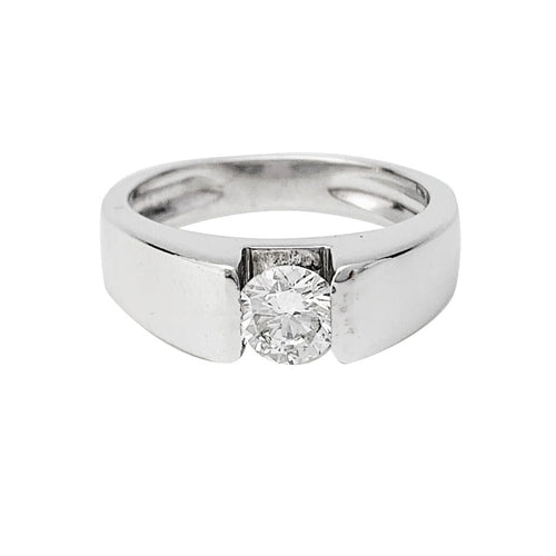 Bague 56 Bague solitaire diamant. 58 Facettes 30834