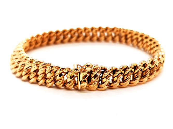 Bracelet Bracelet Maille américaine Or jaune 58 Facettes 1649441CN