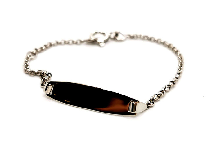 Bracelet Bracelet Gourmette Or blanc 58 Facettes 1152878CD