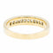 Bague 54 bague Demi alliance Or jaune Diamant 58 Facettes 2277582CN