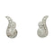 Boucles d'oreilles Paire de boucles d'oreilles Art Déco en platine 58 Facettes 31948