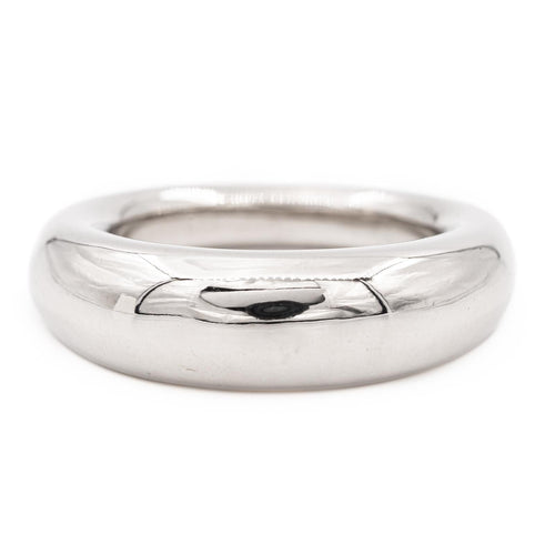 Bague 53 Chaumet Bague Jonc Or blanc 58 Facettes 2406717CN