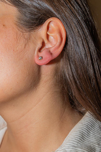 Boucles d'oreilles Boucles d'oreilles Puces Or jaune Diamant 58 Facettes 2822724CN