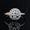 Bague 50 Bague ancienne diamants taillés en rose ronde 58 Facettes 15-368