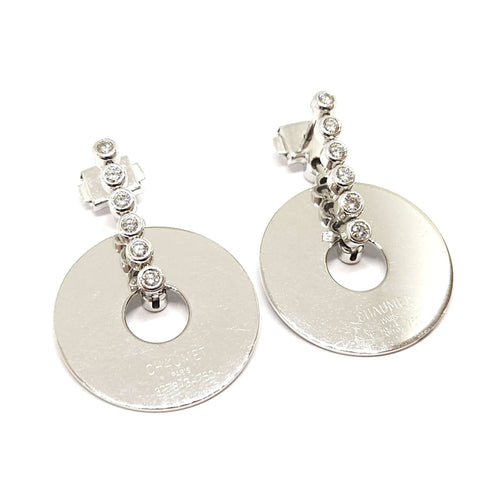Boucles d'oreilles Boucles d'oreilles CHAUMET en Or blanc & diamants 58 Facettes