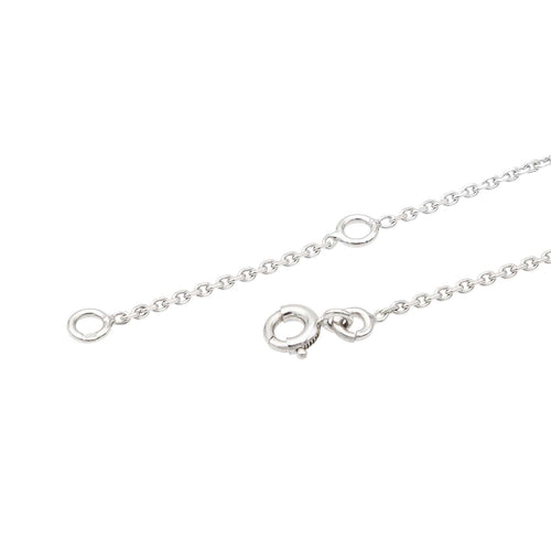 Collier Collier Fleur Or blanc Diamant 58 Facettes 2461204CN