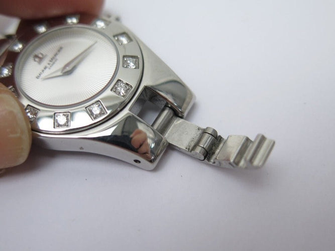 Montre montre baume & mercier linea diamants 65338 3 bracelets 58 Facettes 230893