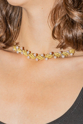 Collier Collier Or jaune Perle 58 Facettes 2041065CN