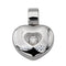 Pendentif Chopard Pendentif Coeur Happy Diamonds Or blanc Diamant 58 Facettes 2308934CN