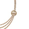 Collier Collier Draperie en or rose, vers 1950 58 Facettes 32286