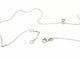 Collier Collier Chaîne + pendentif Or blanc Diamant 58 Facettes 579135RV