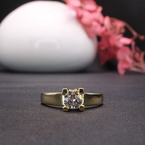 Bague Bague Solitaire diamants 58 Facettes