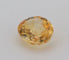 Gemstone Saphir jaune non chauffé non traité 0.94cts 58 Facettes 157