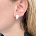 Boucles d'oreilles Boucles d'oreilles or blanc, diamants. 58 Facettes 31409