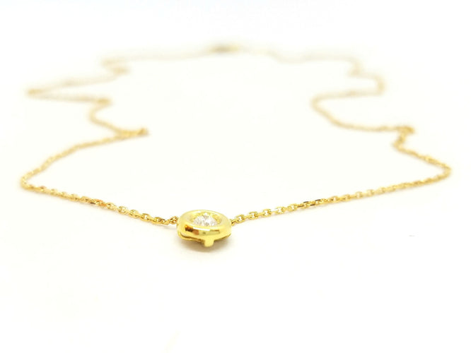 Collier Collier Or jaune 58 Facettes 579089RV