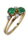 Bague BAGUE TOI ET MOI ÉMERAUDES ET DIAMANTS 58 Facettes 076731