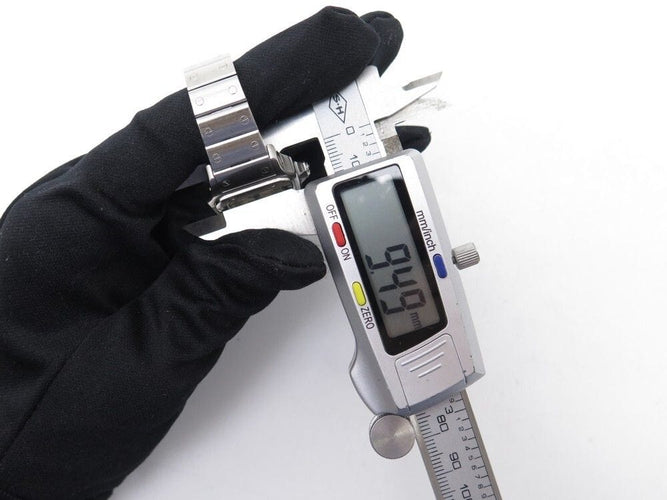 Montre vintage montre CARTIER santos galbee 2423 24 mm automatique acier 58 Facettes 251176