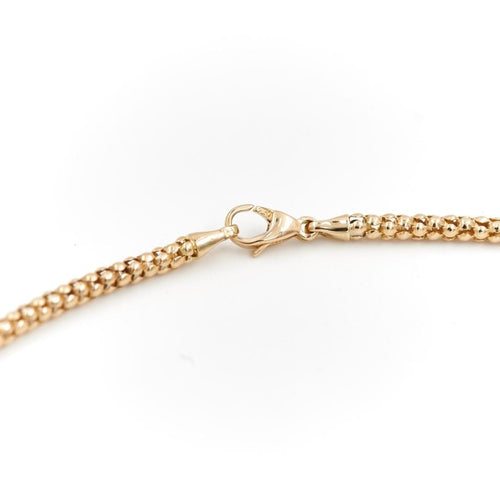 Collier Collier Maille pop-corn Or jaune 58 Facettes 1667893CN
