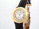 Montre vintage montre CARTIER 1810 must ronde 32 mm quartz plaque or et cuir 58 Facettes 254679