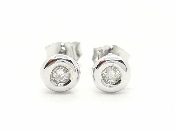 Boucles d'oreilles Boucles d'oreilles Or blanc Diamant 58 Facettes 579245RV