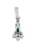 Pendentif PENDENTIF ÉMERAUDE ET DIAMANTS 58 Facettes 060271