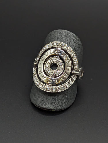 Bague 56 Bague BVLGARI modèle ASTRALE Diamants 58 Facettes