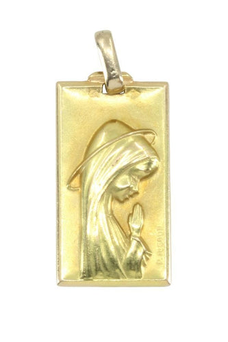 Pendentif MÉDAILLE VIERGE 58 Facettes 045241
