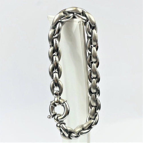 Bracelet Bracelet Maillons Articulés Or gris 58 Facettes 20400000647