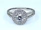 Bague 50 Bague diamant 0,40 carat E VS2 58 Facettes AB262