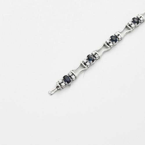 Bracelet Bracelet Saphirs Diamants 58 Facettes 230456