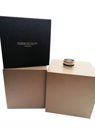 Bague BAGUE BOUCHERON "BLACK EDITION" 58 Facettes