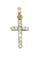 Pendentif CROIX MODERNE DIAMANTS 58 Facettes 056861