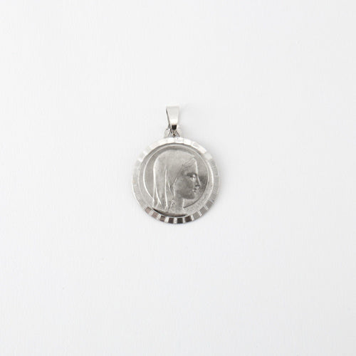 Pendentif Pendentif en or blanc 58 Facettes