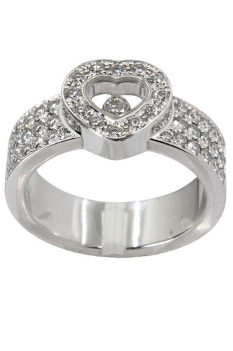 Bague BAGUE CHOPARD "HAPPY DIAMONDS" 58 Facettes 041211